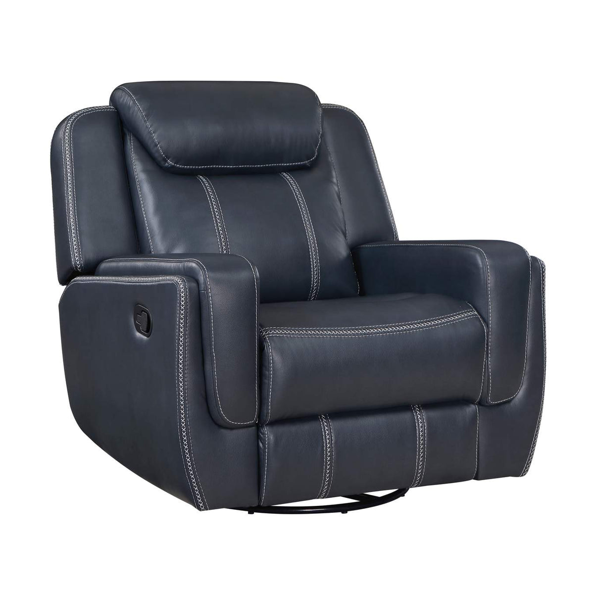 8516BU-1 Littleton Swivel Glider Reclining Chair
