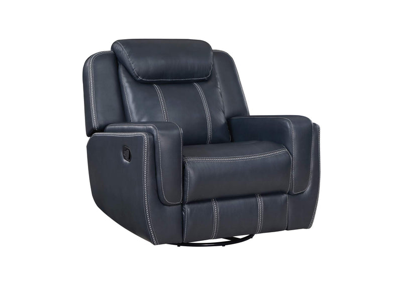8516BU-1 Littleton Swivel Glider Reclining Chair