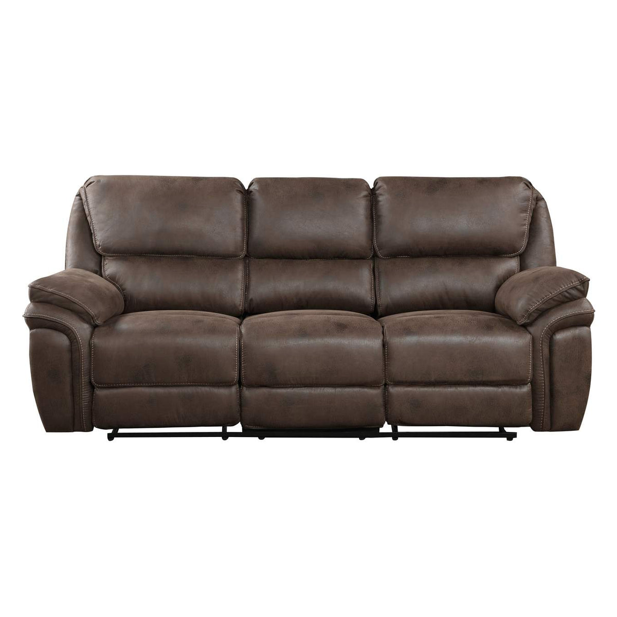 8517BRW-3 Proctor Double Reclining Sofa