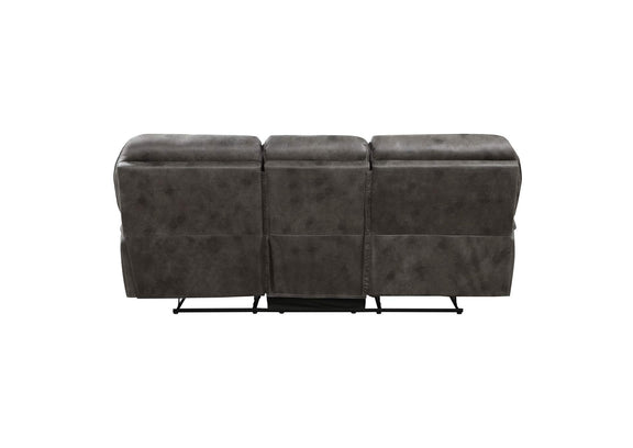 8517GRY-3 Proctor Double Reclining Sofa