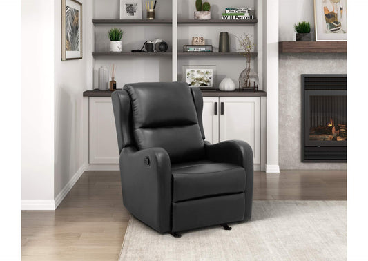 8527BLK-1GD Durant Glider Reclining Chair