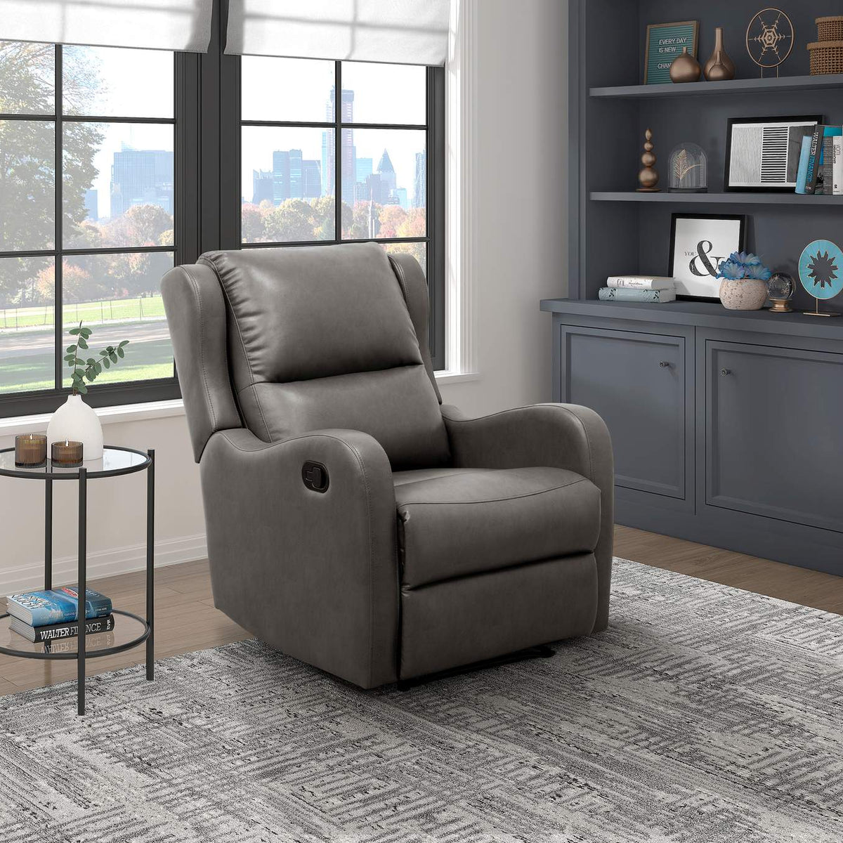 8527GRY-1 Durant Reclining Chair