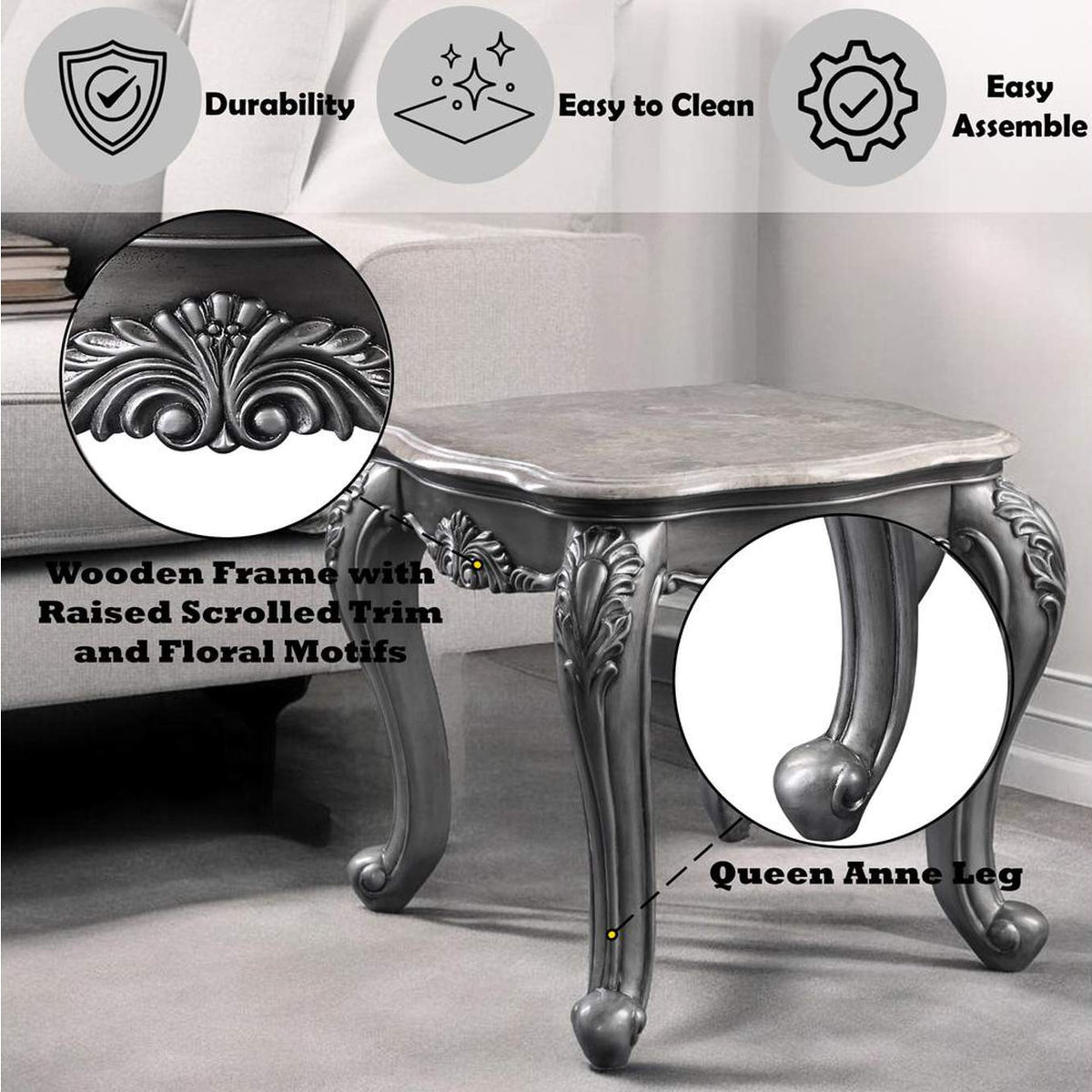 85347 Ariadne End Table