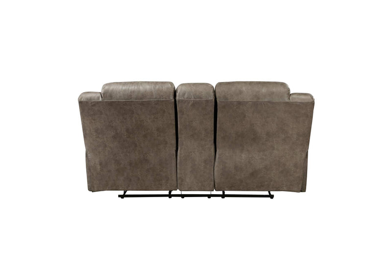 8538BR-2 Hazen Double Reclining Love Seat with Center Console