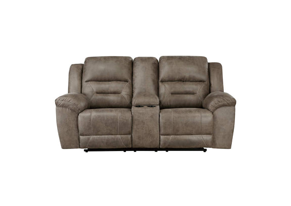 8538BR-2 Hazen Double Reclining Love Seat with Center Console