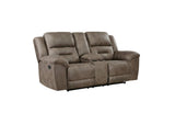 8538BR-2 Hazen Double Reclining Love Seat with Center Console