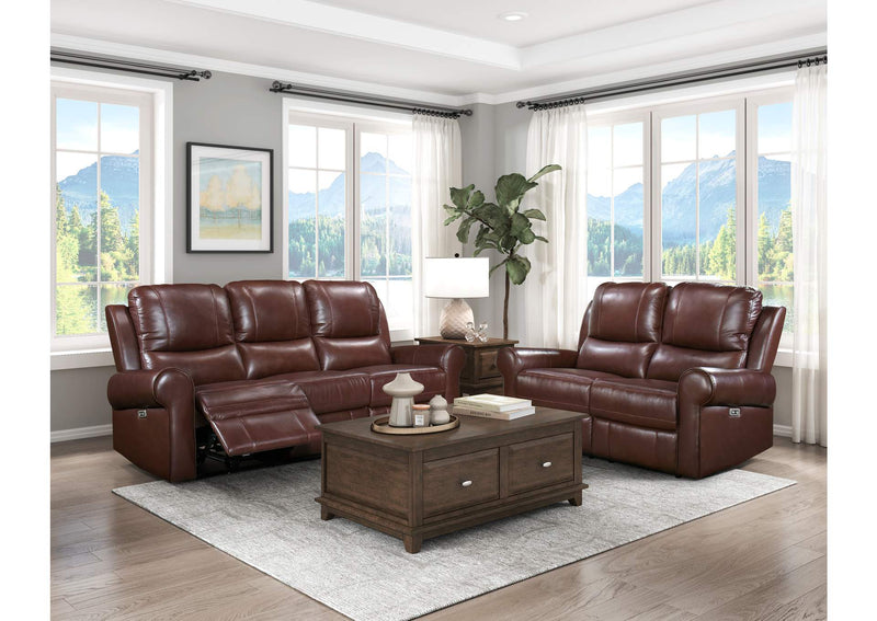 8546BR-1PWH McCall Power Reclining Chair with Power Headrest and Charging Ports