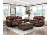 8546BR-3PWH McCall Power Double Reclining Sofa with Power Headrests and Charging Ports