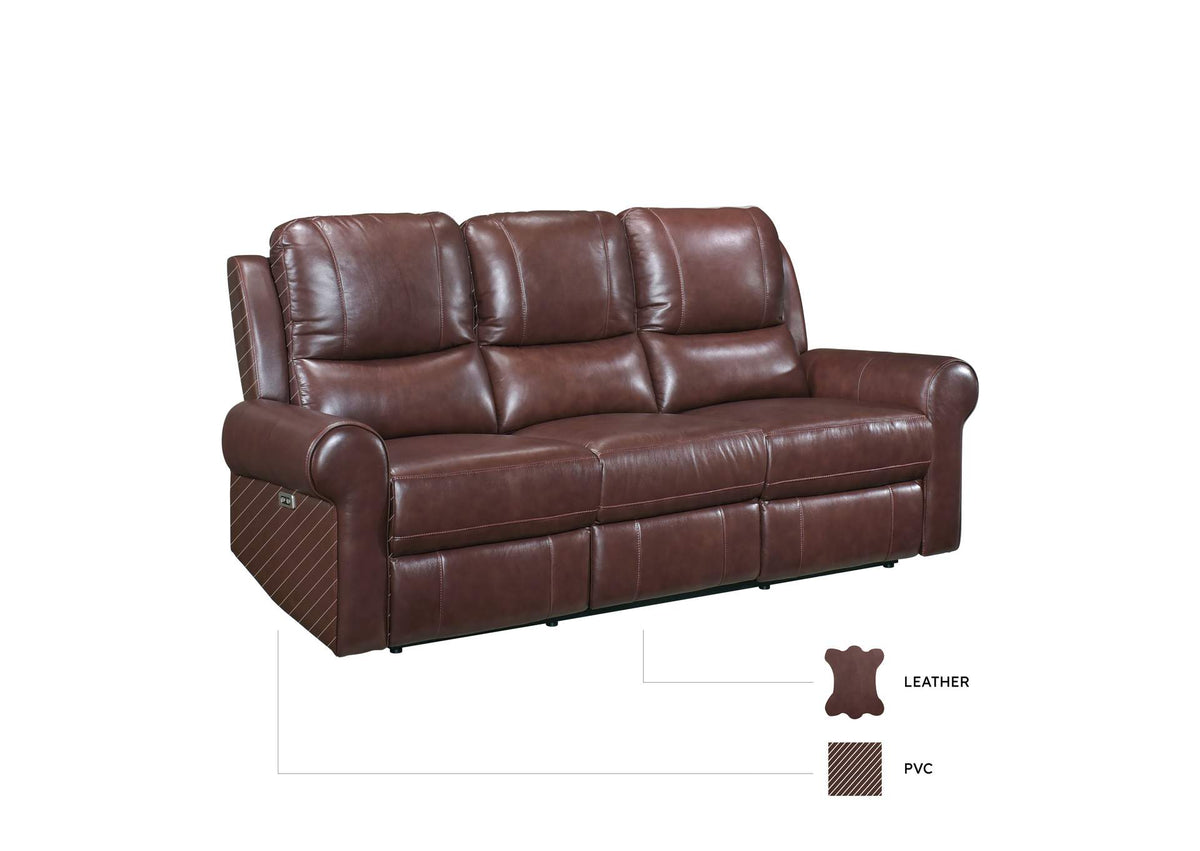 8546BR-3PWH McCall Power Double Reclining Sofa with Power Headrests and Charging Ports