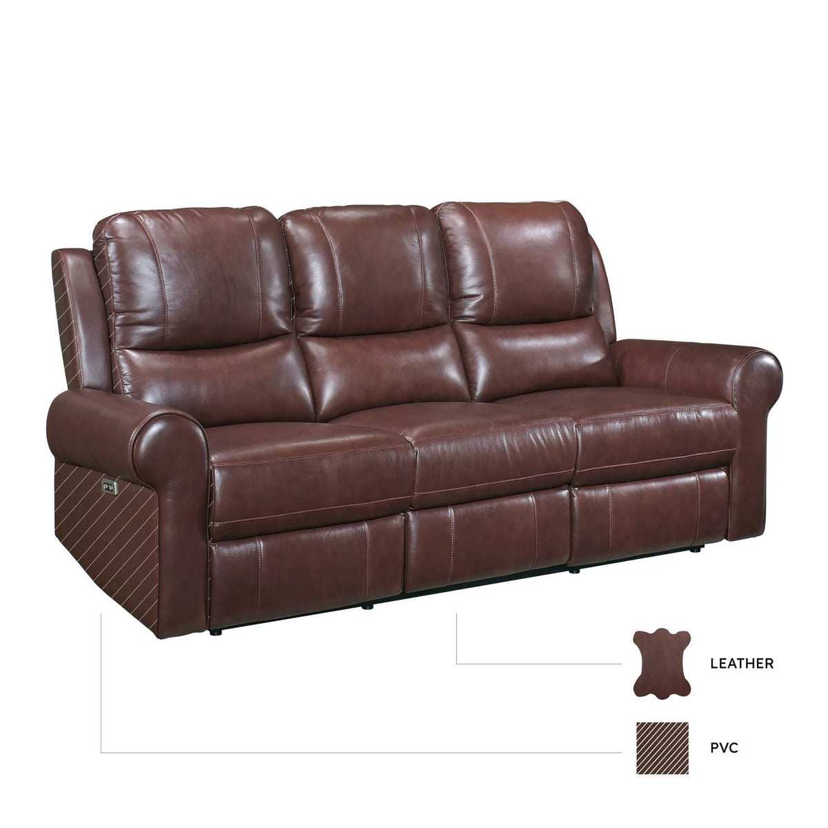 8588BR-3 Lyman Double Reclining Sofa