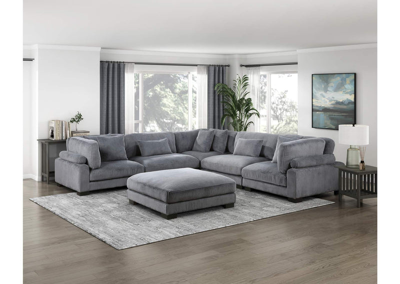 8555GY-4 Traverse Ottoman