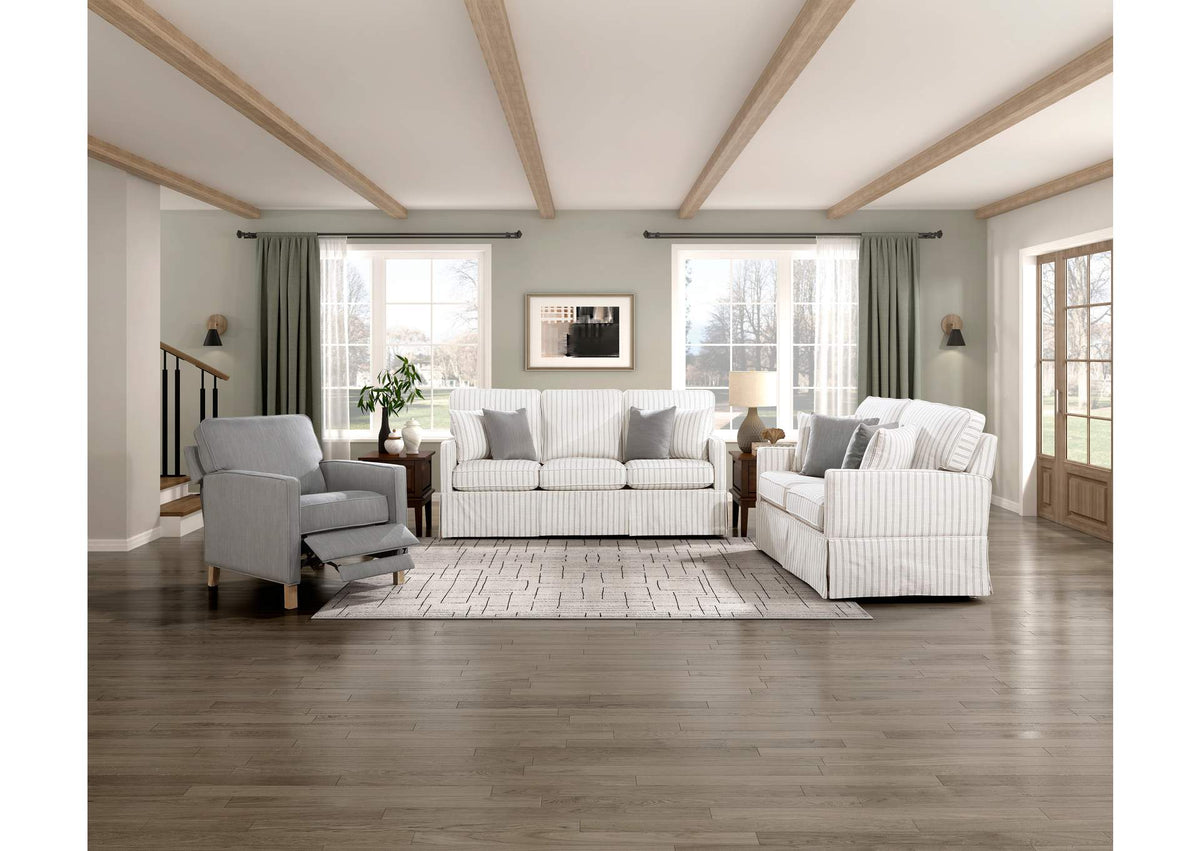 8557GY-4 Hampstead Ottoman