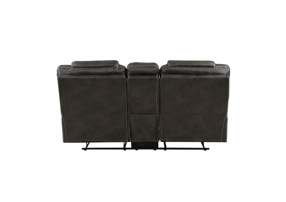 8560PM-2 Gainesville Double Reclining Love Seat with Center Console