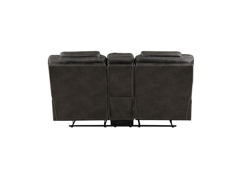 8560PM-2 Gainesville Double Reclining Love Seat with Center Console