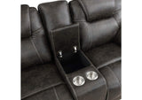 8560PM-2 Gainesville Double Reclining Love Seat with Center Console