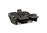 8560PM-2 Gainesville Double Reclining Love Seat with Center Console