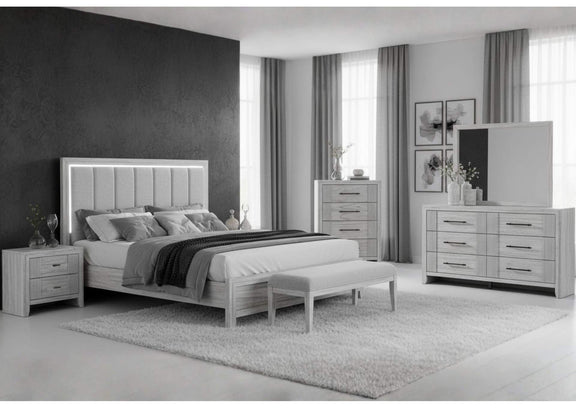 ELSIE-GREY-KBG ELSIE GREY KING BED GROUP