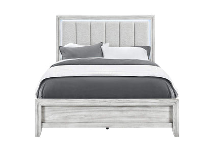 ELSIE-GREY-QB_W_LED ELSIE GREY QUEEN BED WITH LED