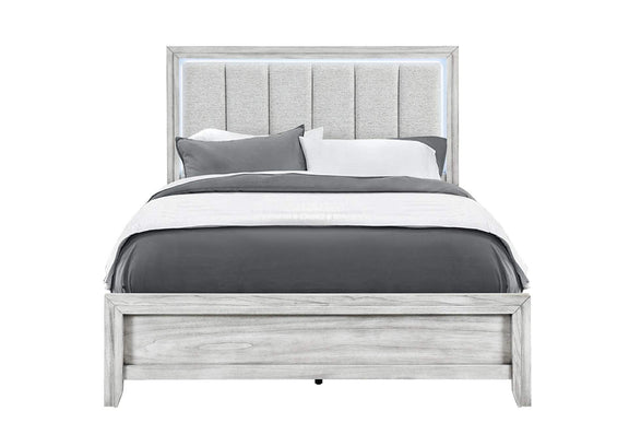 ELSIE-GREY-QB_W_LED ELSIE GREY QUEEN BED WITH LED