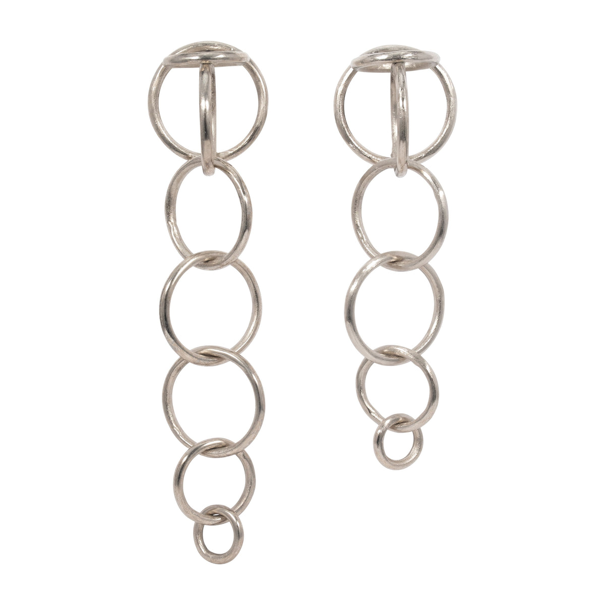 Dayton Metal Chain Wall Decor (Set of 2) - Silver
