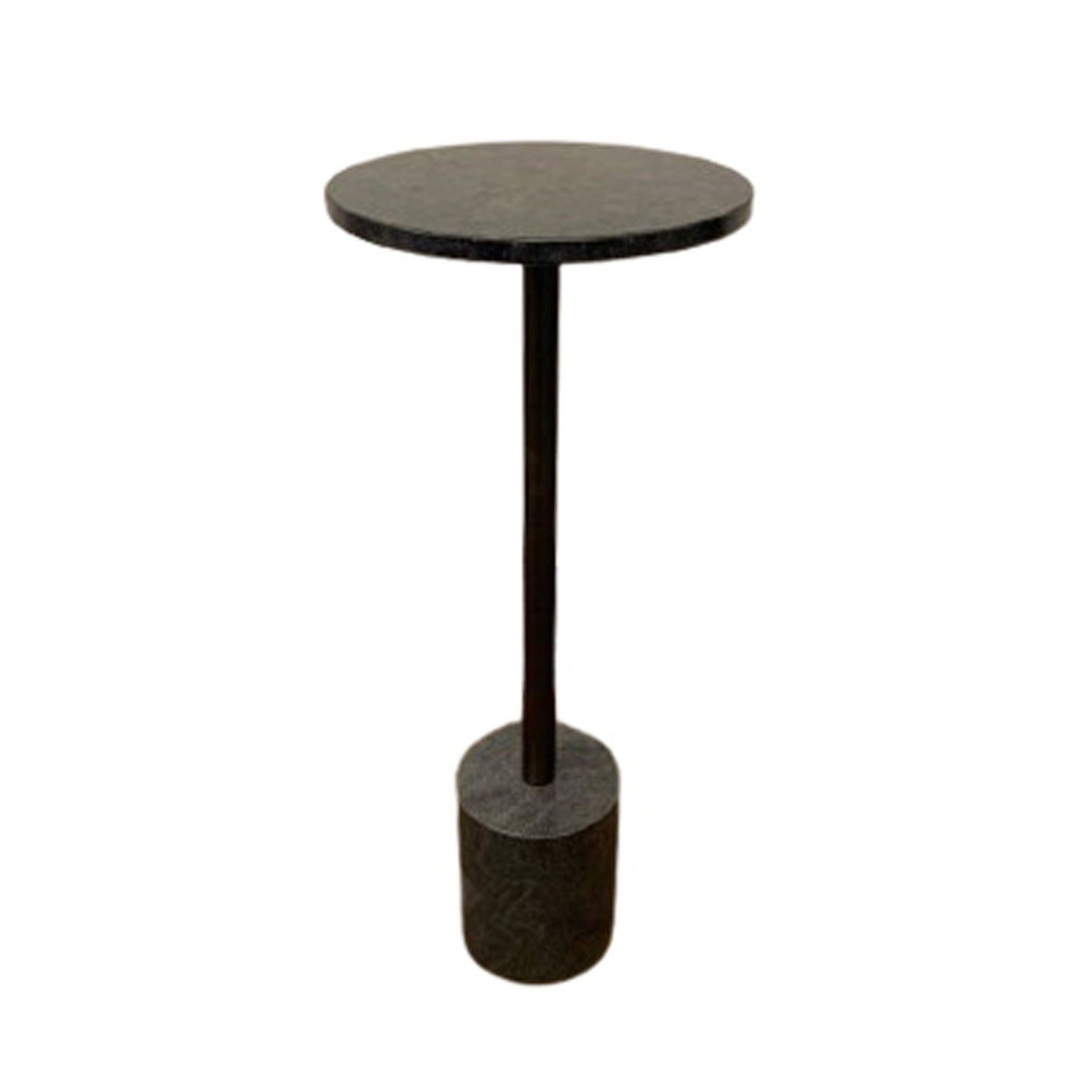 Ottawa Granite Accent Table - Black