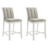 Nolan - 30" Bar Height Rubberwood Barstool