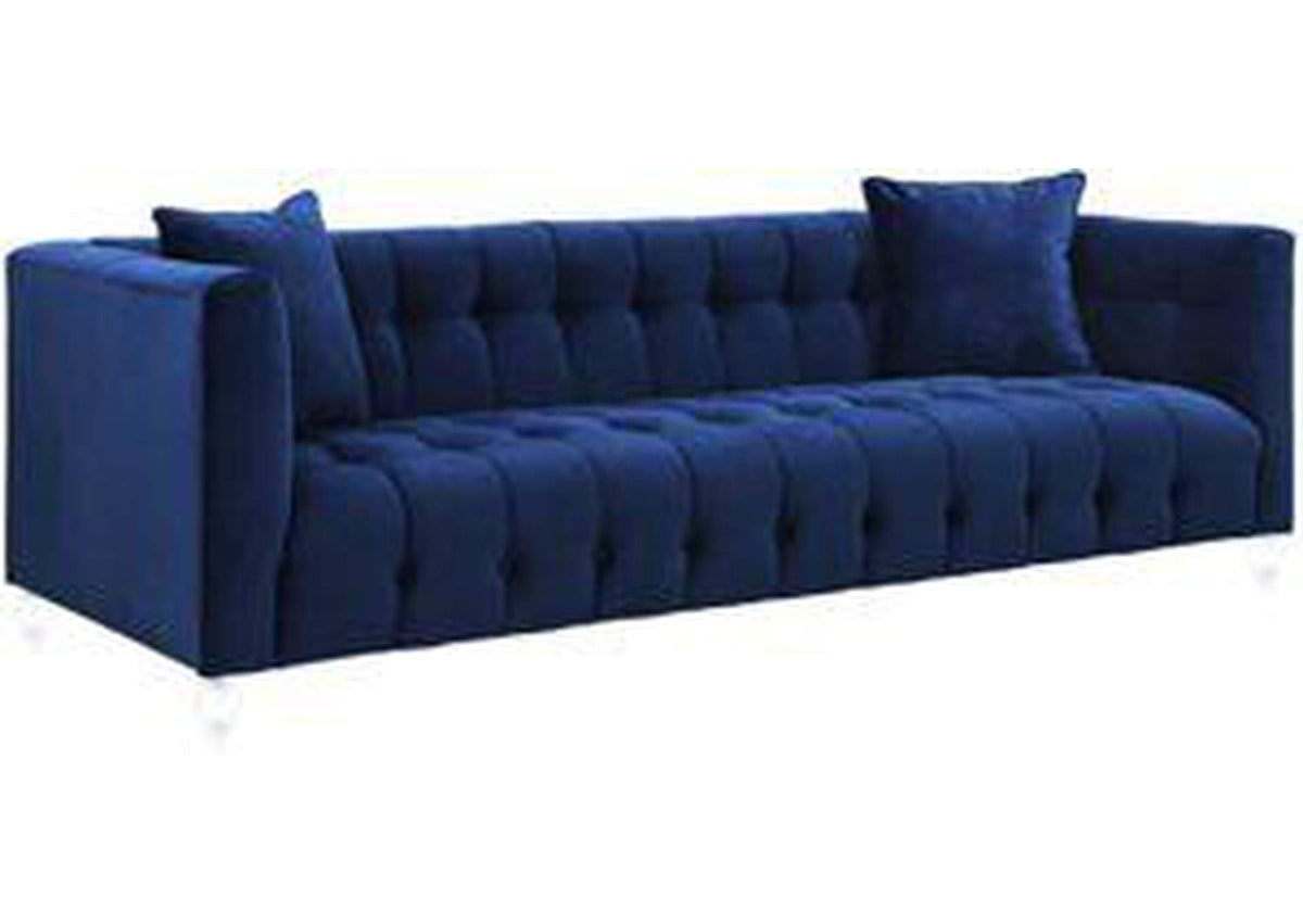 TOV-S85 Bea Navy Velvet Sofa