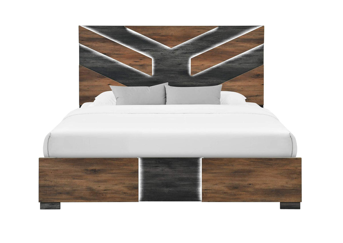 OPTIMUS-BRWN_BLK-KB OPTIMUS BROWN - BLACK KING BED