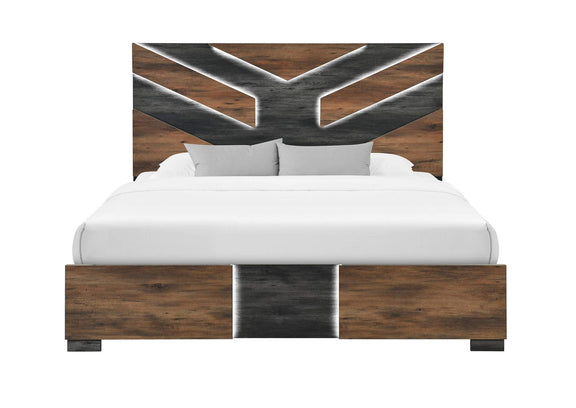 OPTIMUS-BRWN_BLK-KB OPTIMUS BROWN - BLACK KING BED