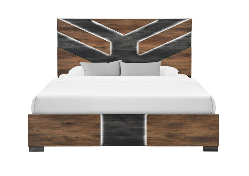 OPTIMUS-BRWN_BLK-KB OPTIMUS BROWN - BLACK KING BED