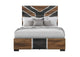 OPTIMUS-BRWN_BLK-QB OPTIMUS BROWN - BLACK QUEEN BED