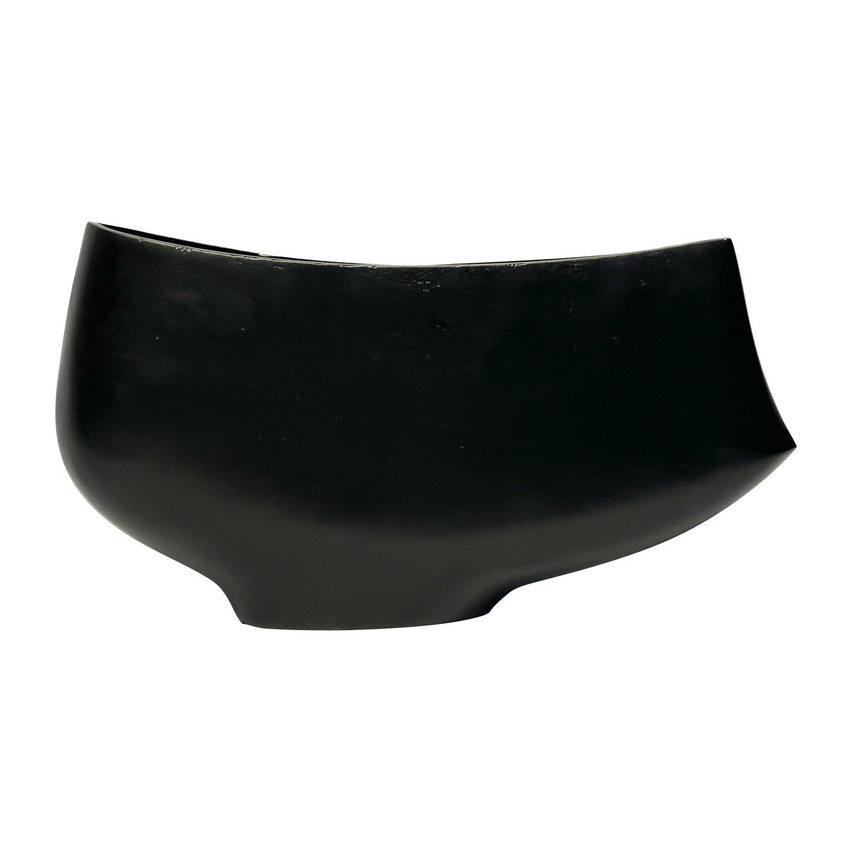 Metal 17" Andria Large Vase - Black