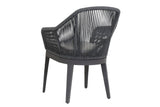 Milano - Dining Chair, With Self Welt - Echo Ash / Dark Gray