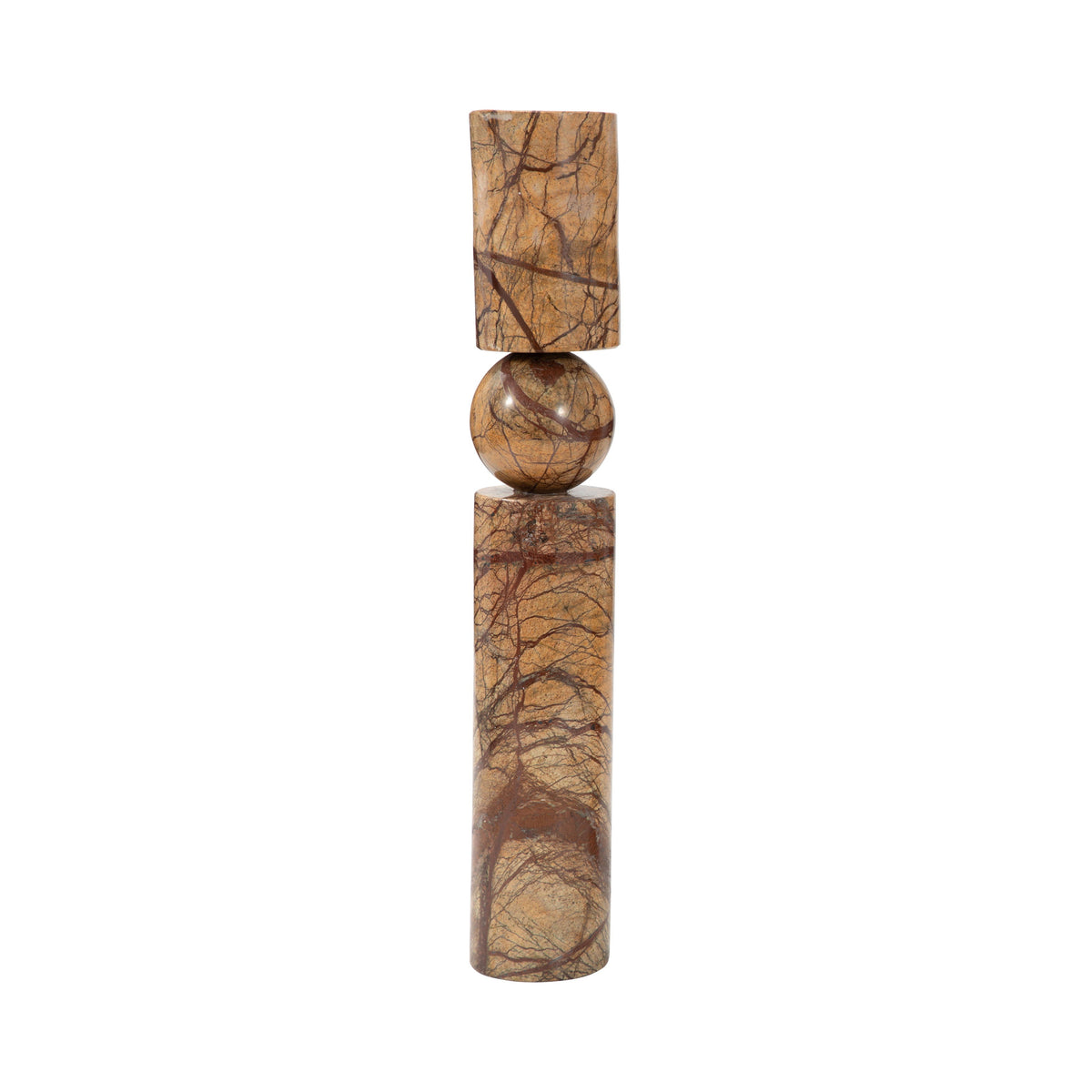 15" Hemmingway Statuary - Brown Marble