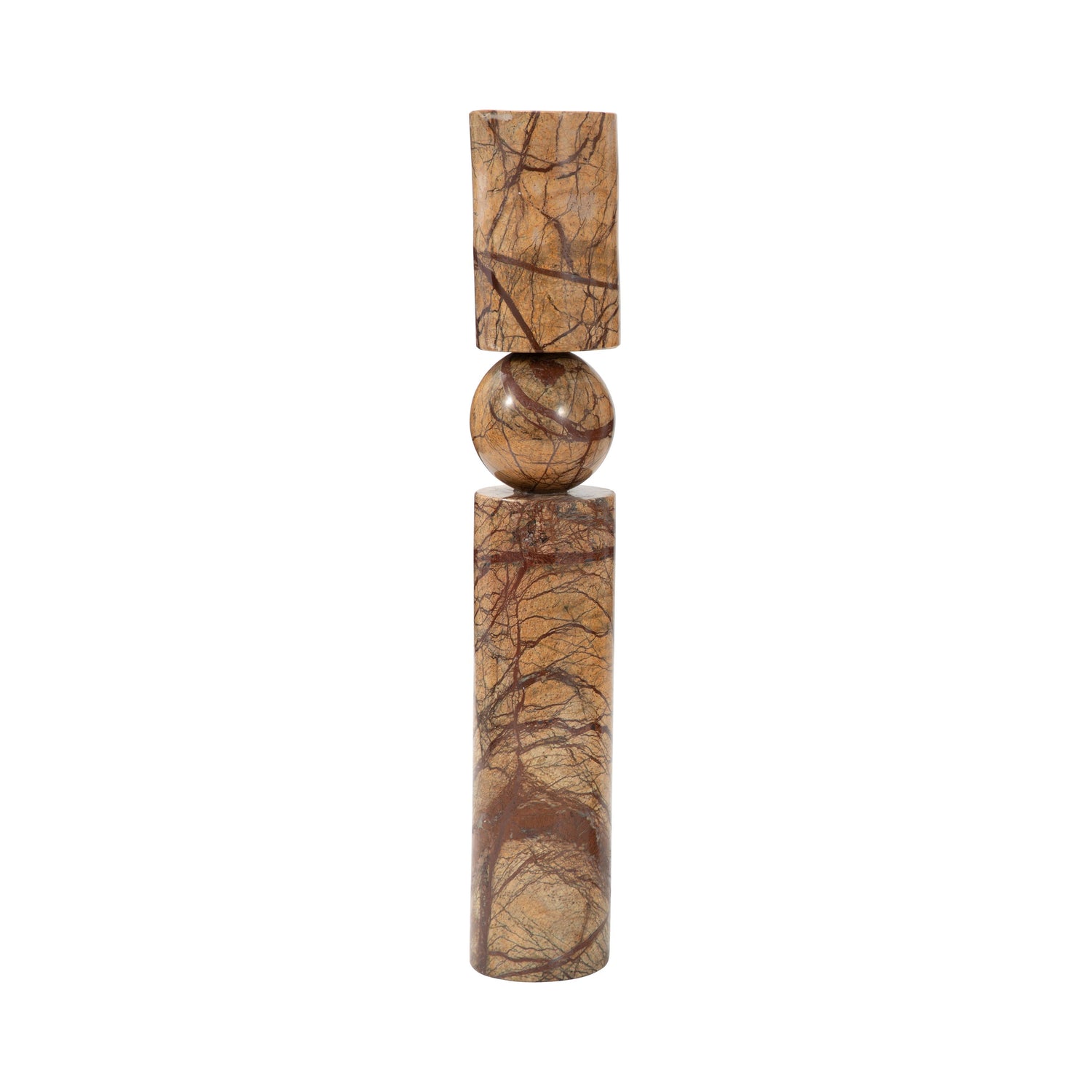15" Hemmingway Statuary - Brown Marble