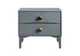 TOV-B44052 Divine Grey Nightstand