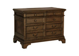 Hartshill 5-drawer Home Office File Cabinet Burnished Oak