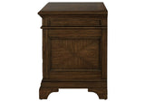 881284 Hartshill 5-drawer Home Office File Cabinet Burnished Oak