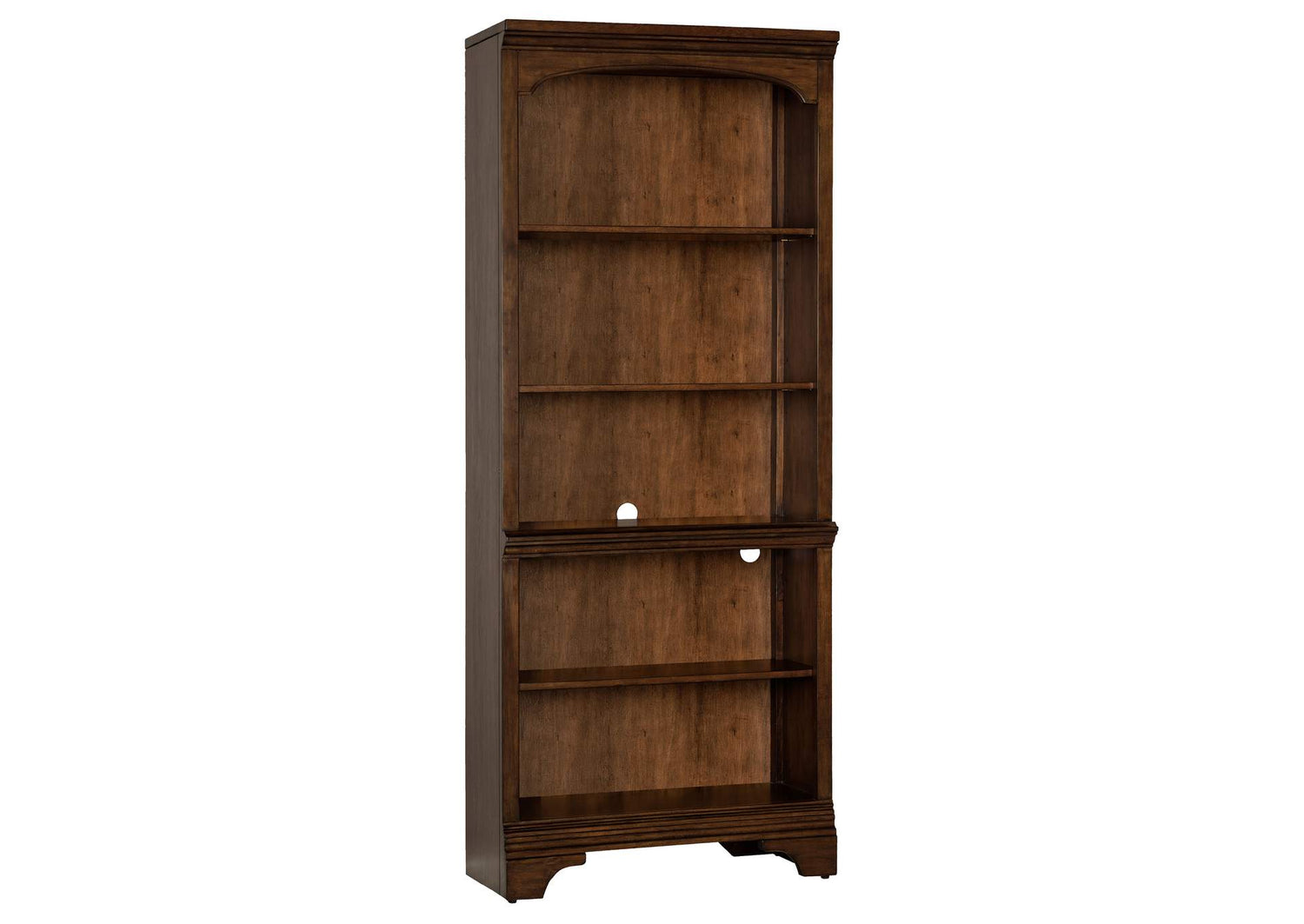 Hartshill 78-inch 5-shelf Bookcase Burnished Oak
