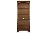 881285 Hartshill 78-inch 5-shelf Bookcase Burnished Oak