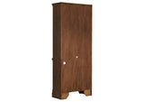 881285 Hartshill 78-inch 5-shelf Bookcase Burnished Oak