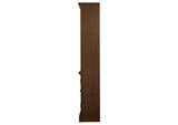 881286 Hartshill 78-inch 3-shelf Cabinet Bookcase Burnished Oak