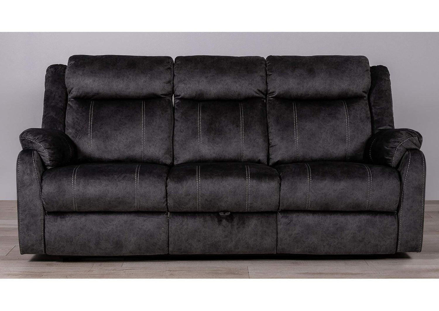 U7303C-DOMINO_GRANITE-RS_W_DDT U7303 DOMINO GRANITE RECLINING SOFA