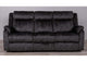 U7303C-DOMINO_GRANITE-RS_W_DDT U7303 DOMINO GRANITE RECLINING SOFA