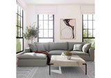 REN-L0090-SEC Cali Slate Performance Fabric Modular 4 Piece Sectional