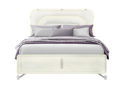 LYRA-BEIGE-KB_W_LED LYRA BEIGE KING BED WITH LED