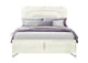 LYRA-BEIGE-KB_W_LED LYRA BEIGE KING BED WITH LED