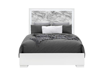 NAOMI-SILVER_MARBLE-QB_W_LED NAOMI SILVER MARBLE QUEEN BED WITH LED