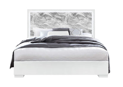 NAOMI-SILVER_MARBLE-KB_W_LED NAOMI SILVER MARBLE KING BED WITH LED