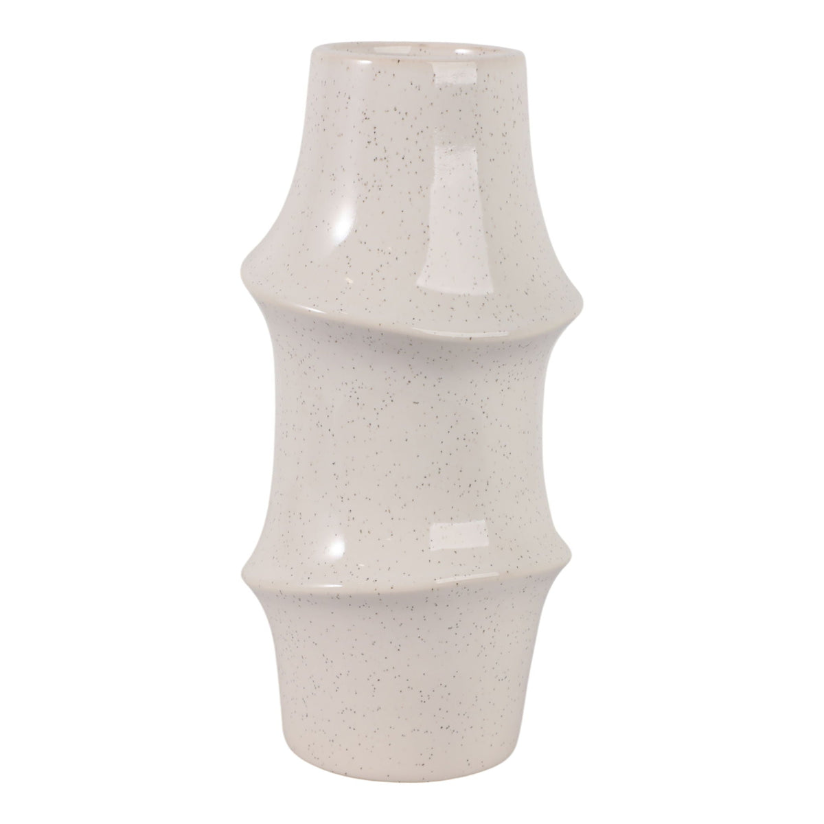 12" Eloy Vase - Cream